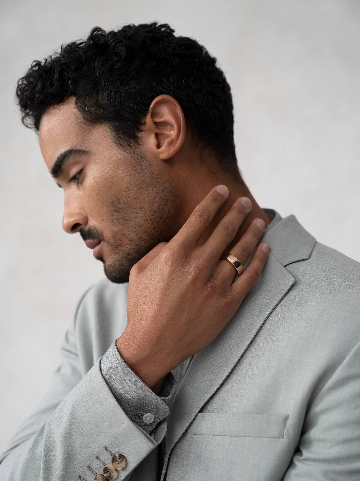 Oura Ring Gen3 Horizon Size 7 Rose Gold JZ90-51386-07 - Best Buy