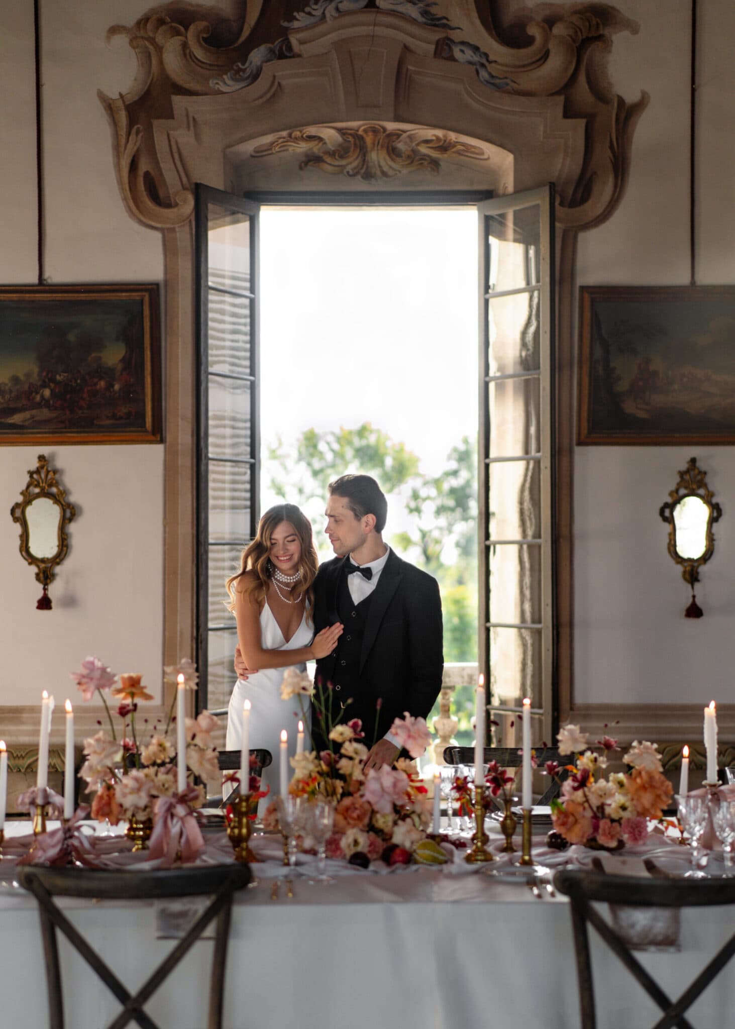 Jolie & Paul’s Cinematic Wedding at Villa Labirinto in Italy