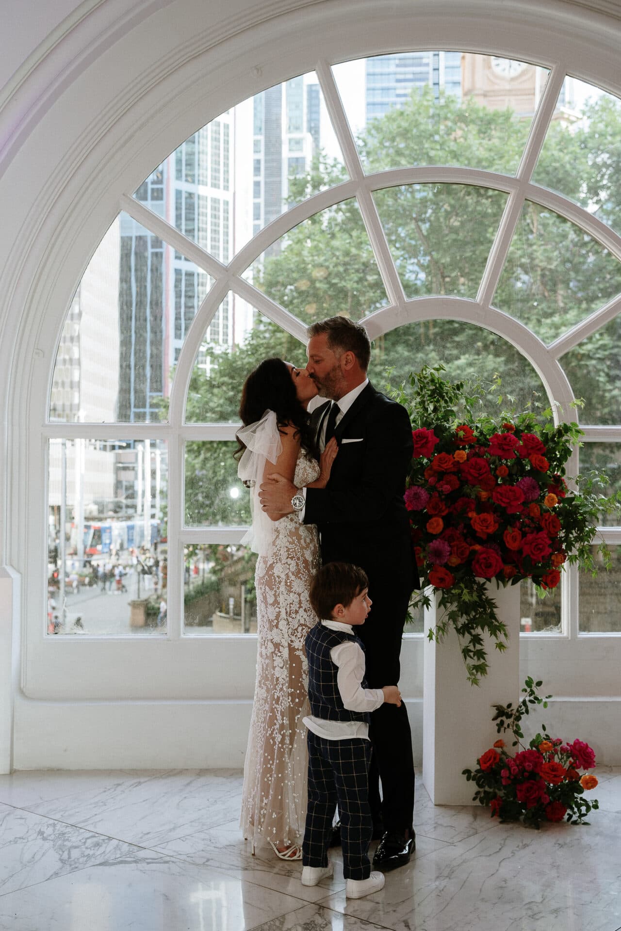 Lucy and Elliot’s Urban Editorial Wedding at Reign At The QVB in Sydney, Australia