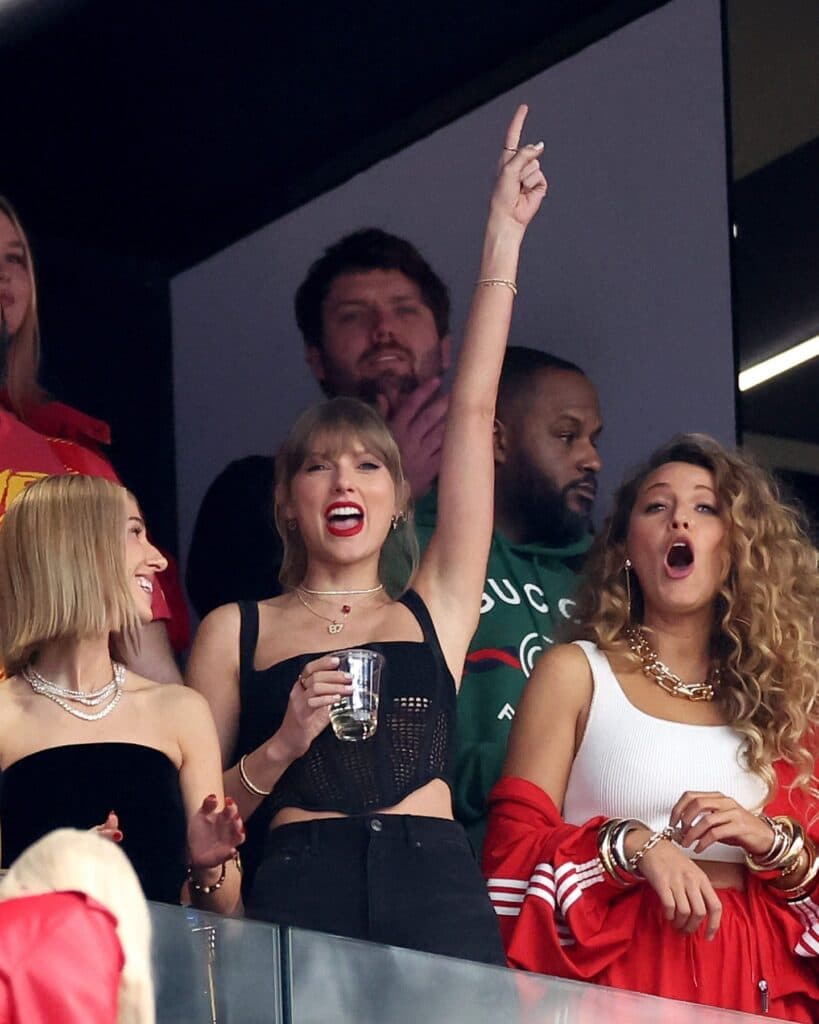 Taylor Swift and Travis Kelce