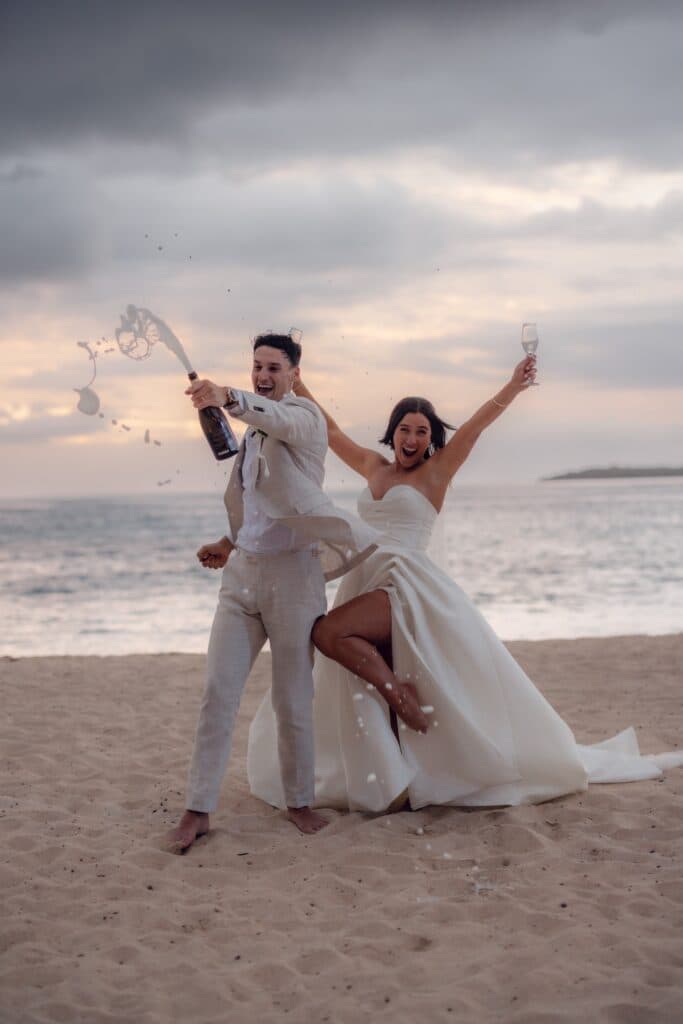 This Adventurous Australian Couple Had A Beachfront Destination Wedding in Fiji
