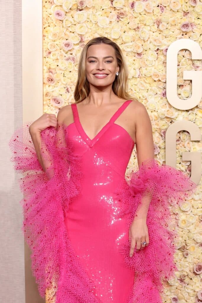 Barbie Inspired Bridesmaids Looks from the Golden Globes