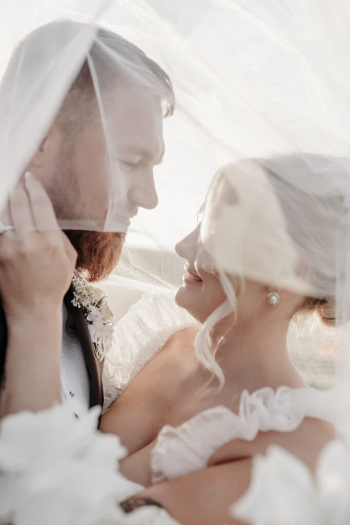 This Couple Had A Classic Monochromatic Farm Wedding in Western Australia
