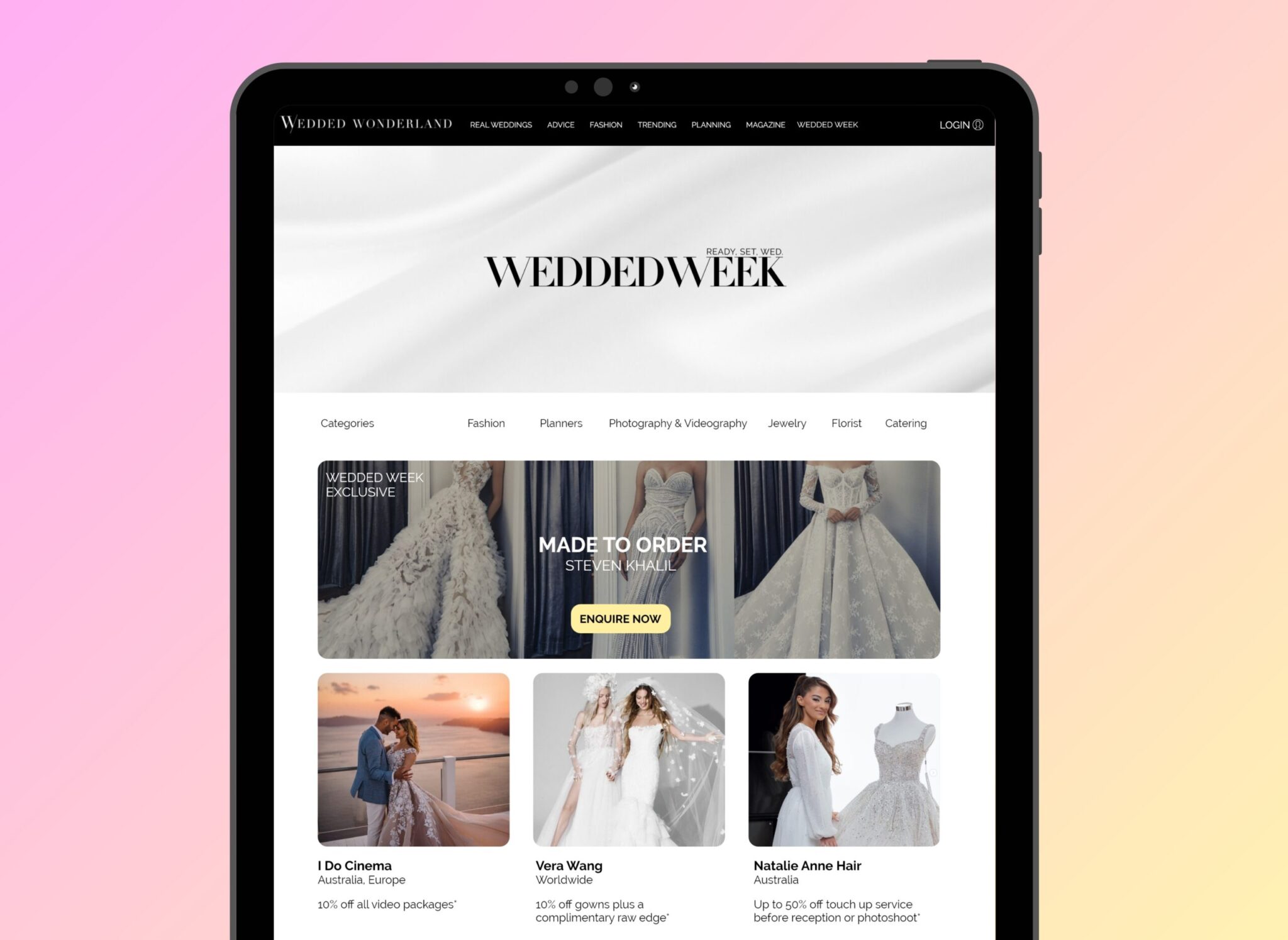 WEDDING BUSINESSES: Here’s An Early Bird Just For You