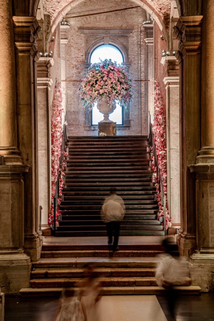 A Vibrant Floral Pakistani Destination Wedding in Venice, Italy