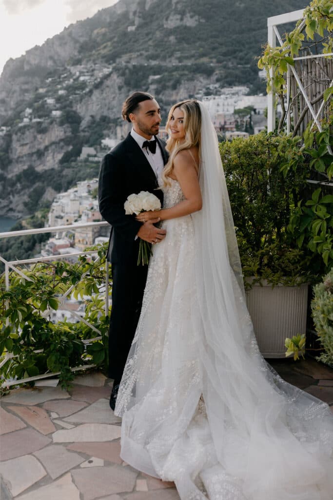 Tiara And Josh Had A Picturesque Destination Wedding In Positano, Italy