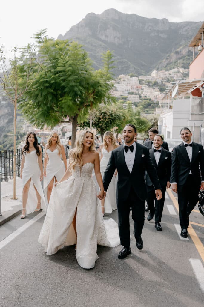 Tiara And Josh Had A Picturesque Destination Wedding In Positano, Italy