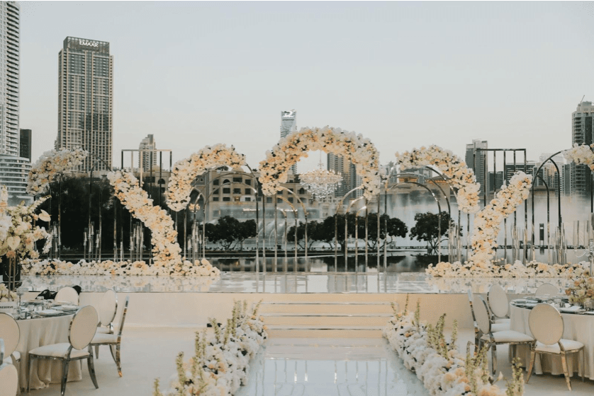 A Grand Wedding at The Armani Hotel, Dubai
