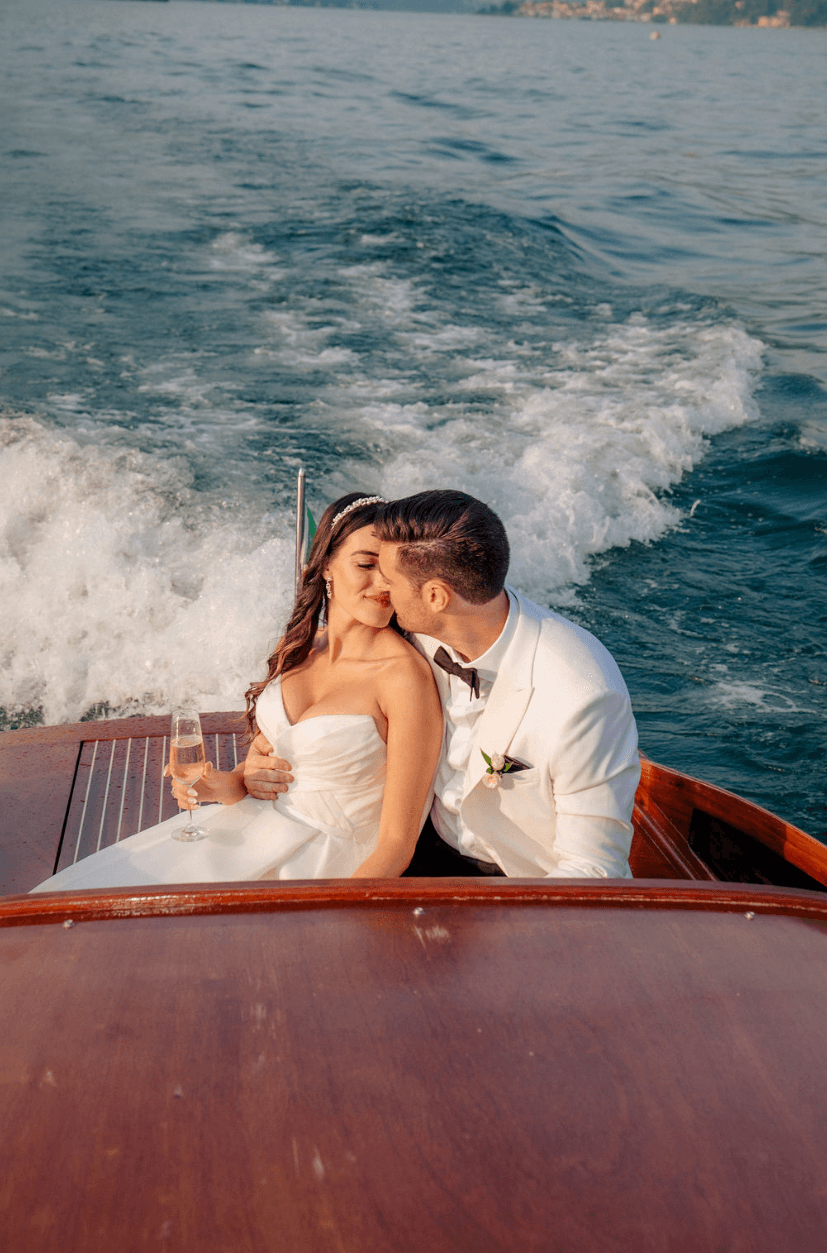 This Couple Had A Beautiful Jewish Wedding In Lake Como, Italy   