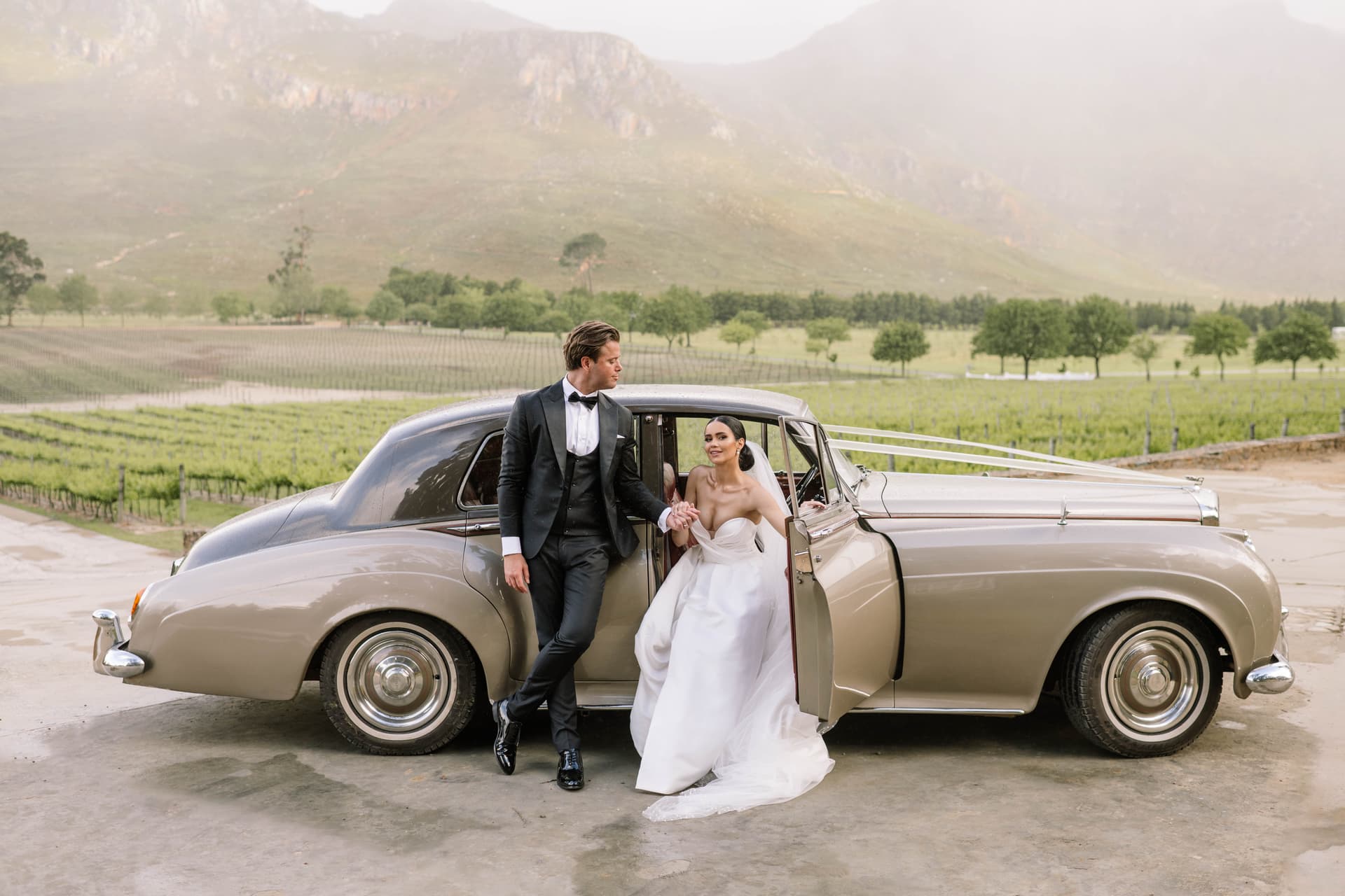 A Dreamy Wedding at La Roche Estate, South Africa