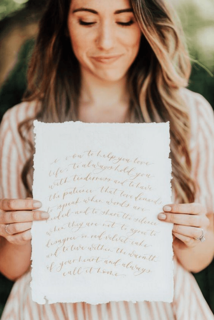 How to Write Wedding Vows in 2024: Bride Edition