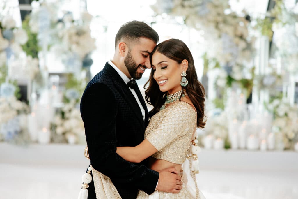 A Floral Indian Engagement on Starship Sydney