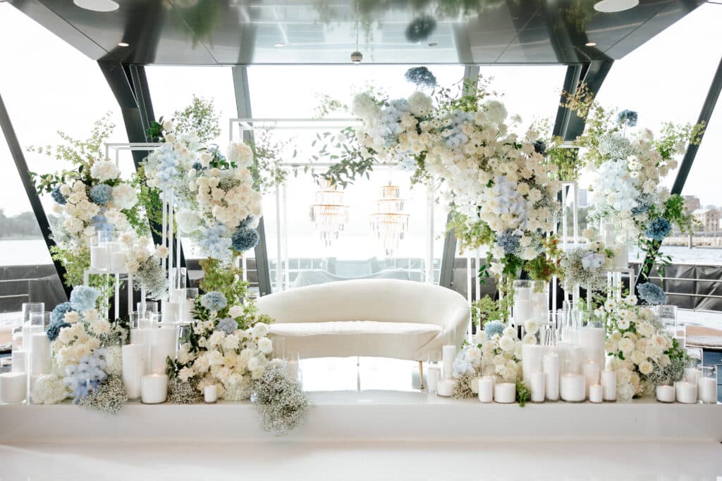 A Floral Indian Engagement on Starship Sydney