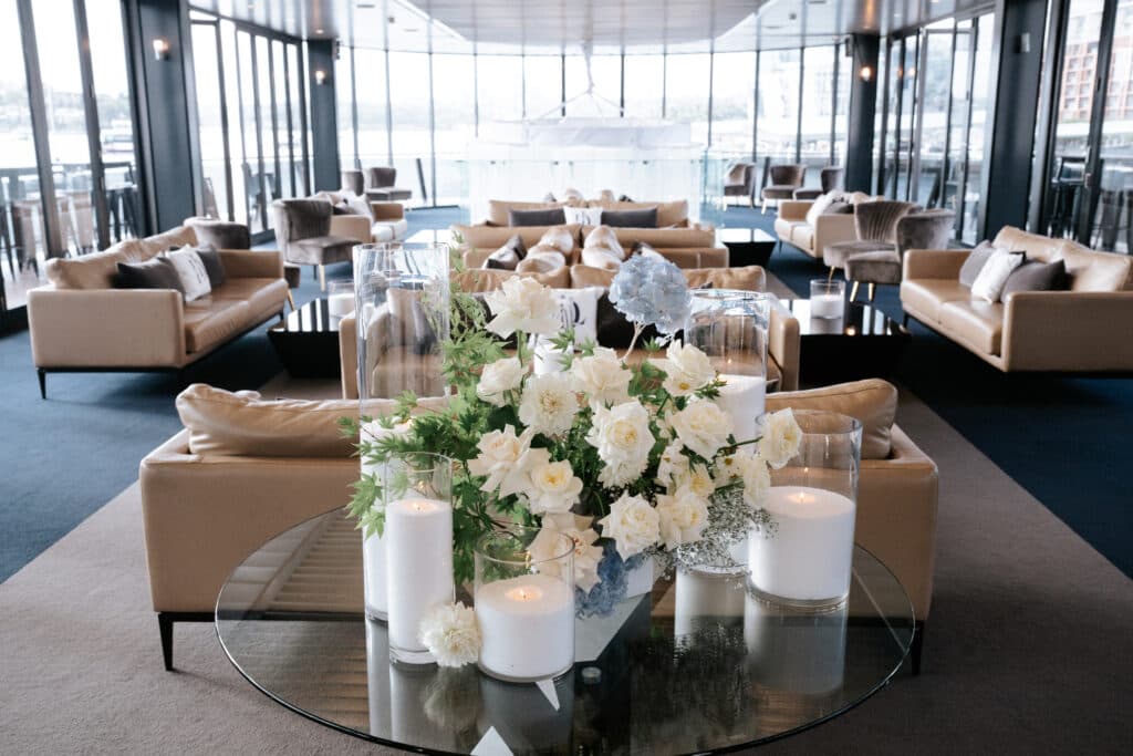 A Floral Indian Engagement on Starship Sydney