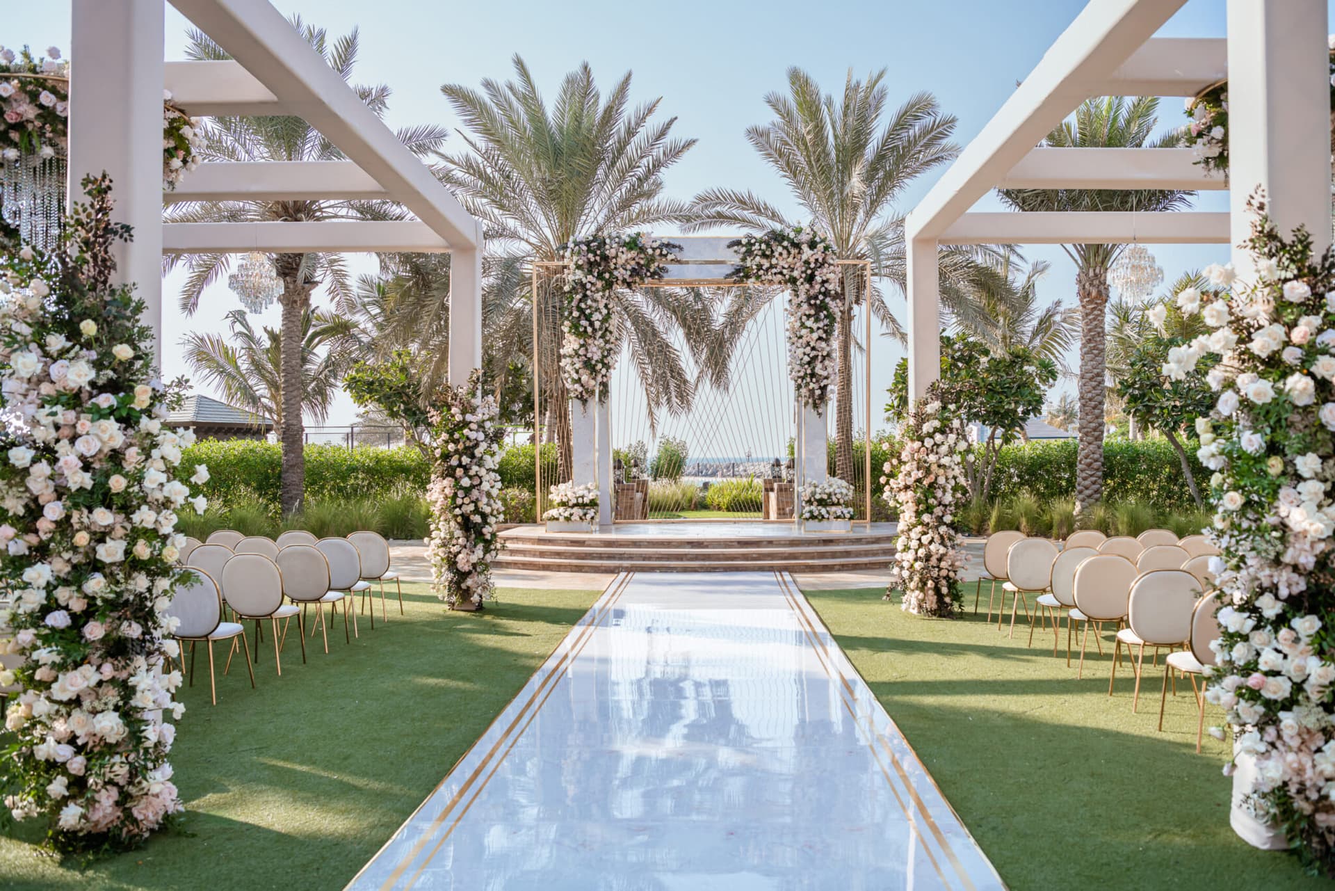 A Pastel Floral Dream Wedding in Dubai By Bianca Events