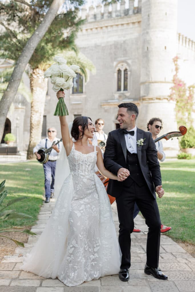 This Couple Had A Whimsical Destination Wedding in Puglia, Italy