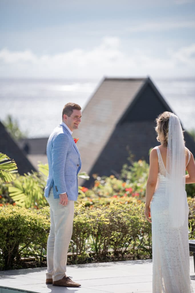 This Couple Had A Tropical Destination Wedding at InterContinental Fiji Golf Resort &amp; Spa