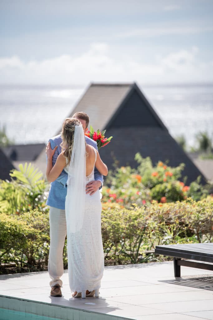 This Couple Had A Tropical Destination Wedding at InterContinental Fiji Golf Resort &amp; Spa