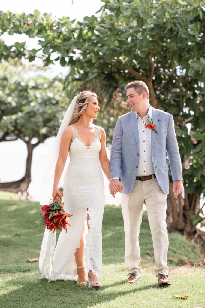 This Couple Had A Tropical Destination Wedding at InterContinental Fiji Golf Resort &amp; Spa