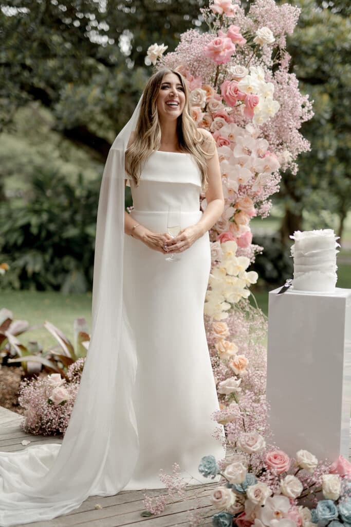 A Garden Themed Wedding Reception At Terrace On The Domain in Sydney, Australia