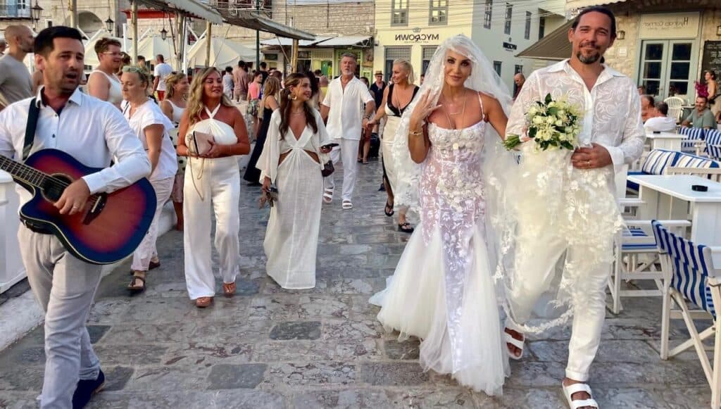 Australian Designer, Constantina Danis, Gets Married In Hydra, Greece
