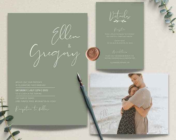 Trending: How To Incorporate Sage Green Into Your Wedding