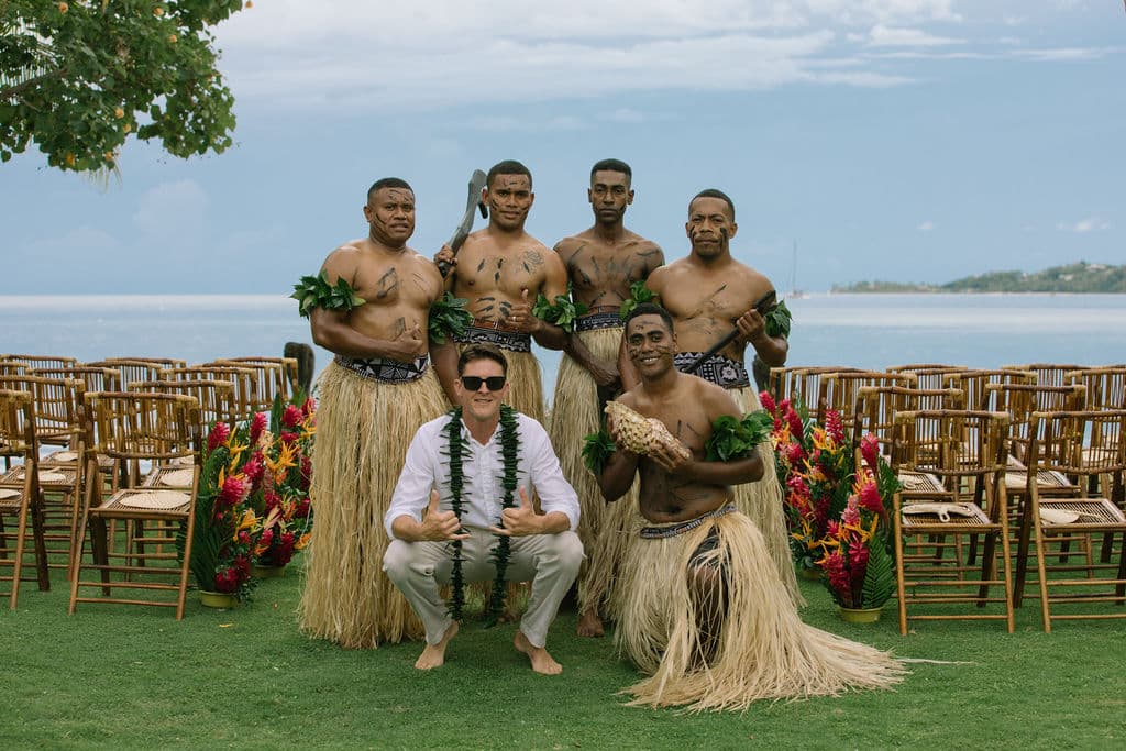 A Romantic Destination Wedding At The Lomani Island Resort in Fiji