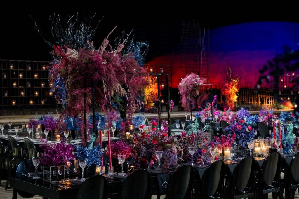 Colourful destination wedding in Tripoli 