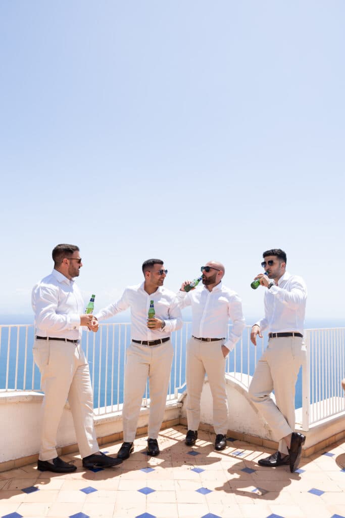 This Italian and Macedonian Couple From Australia Had A Destination Wedding in Ravello, Italy