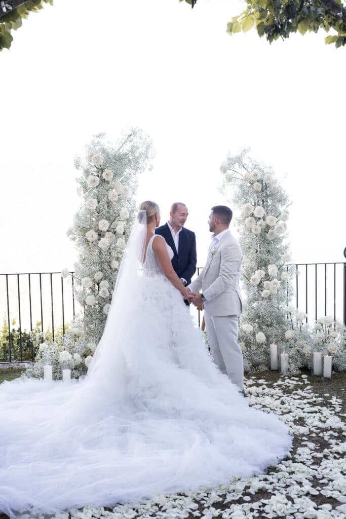 This Italian and Macedonian Couple From Australia Had A Destination Wedding in Ravello, Italy