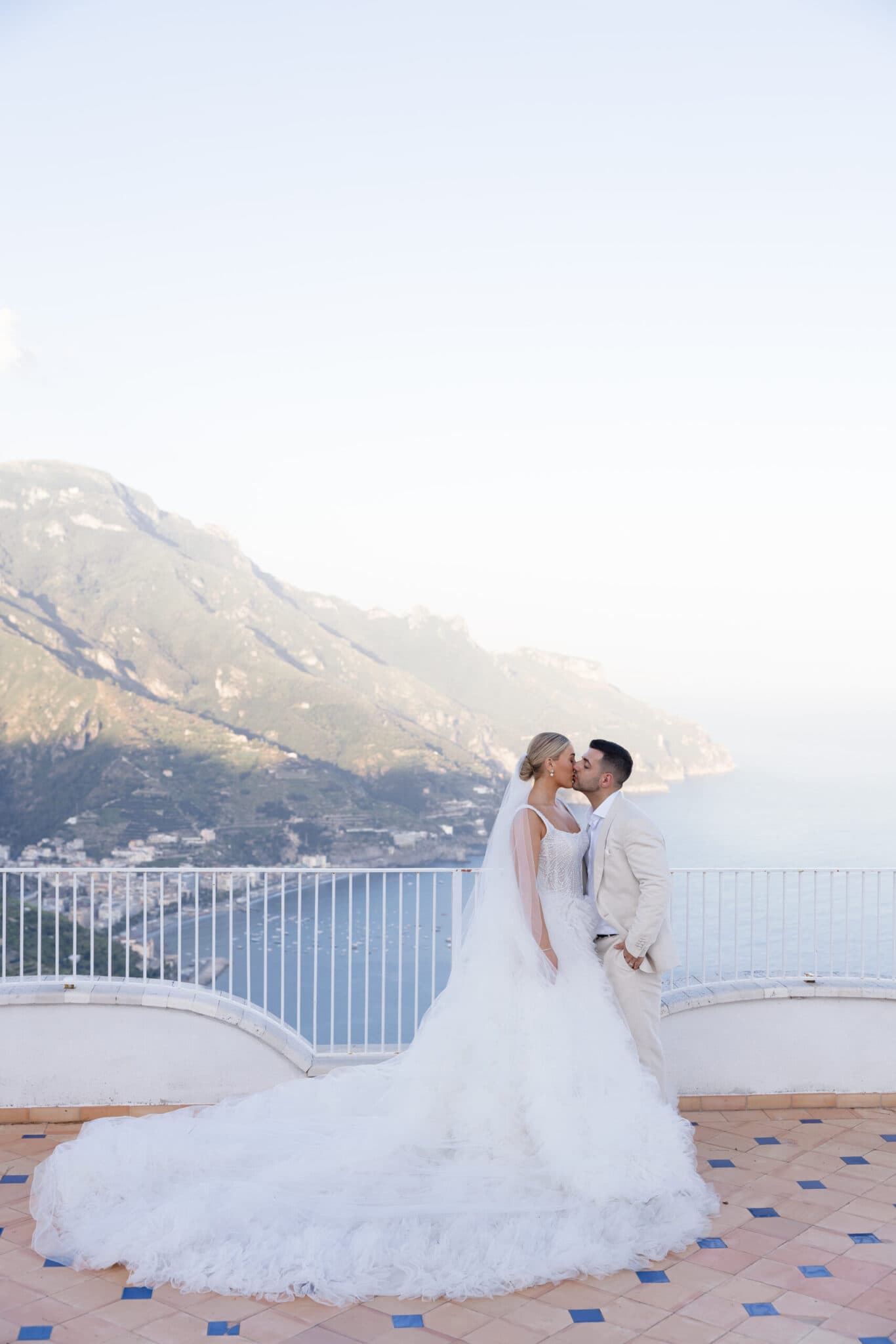 This Italian and Macedonian Couple From Australia Had A Destination Wedding in Ravello, Italy