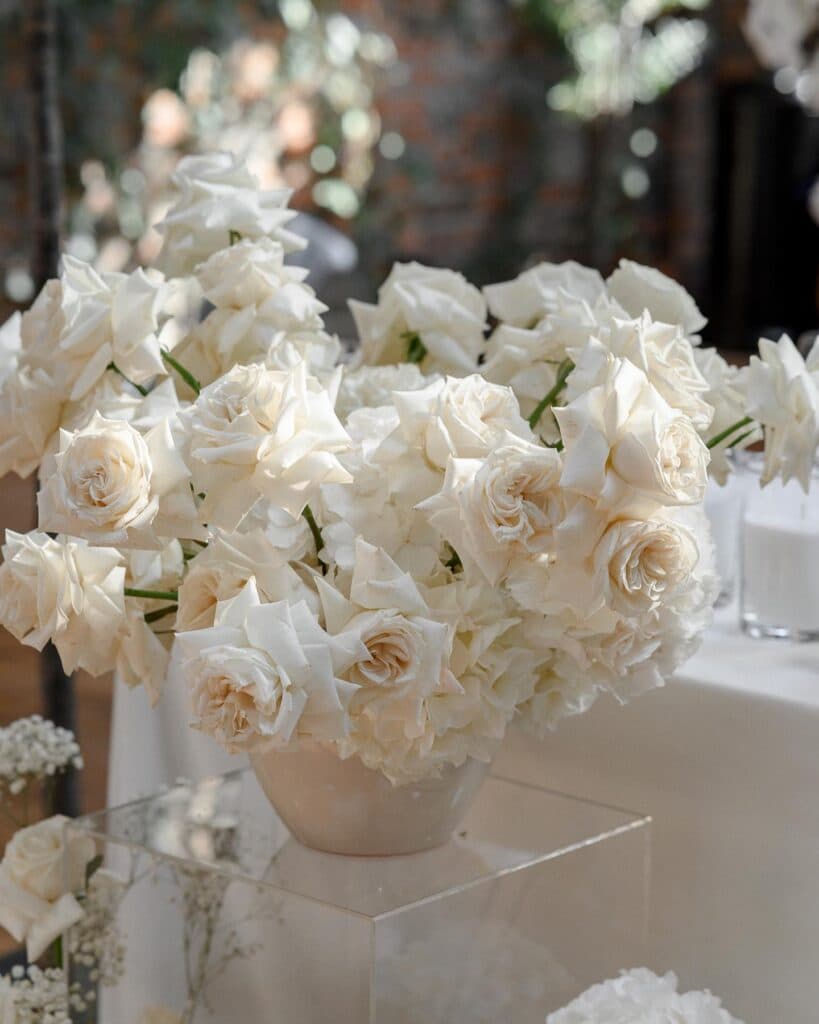 A White Floral Extravaganza in Marki, Poland
