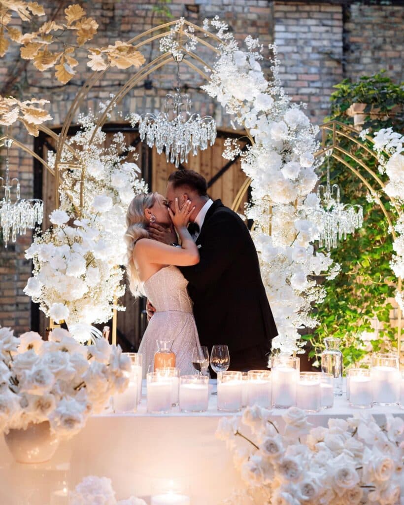 A White Floral Extravaganza in Marki, Poland