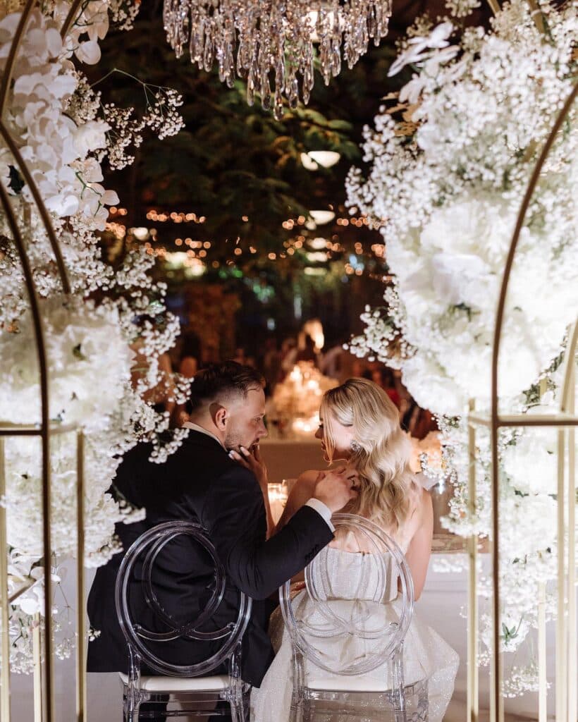 A White Floral Extravaganza in Marki, Poland