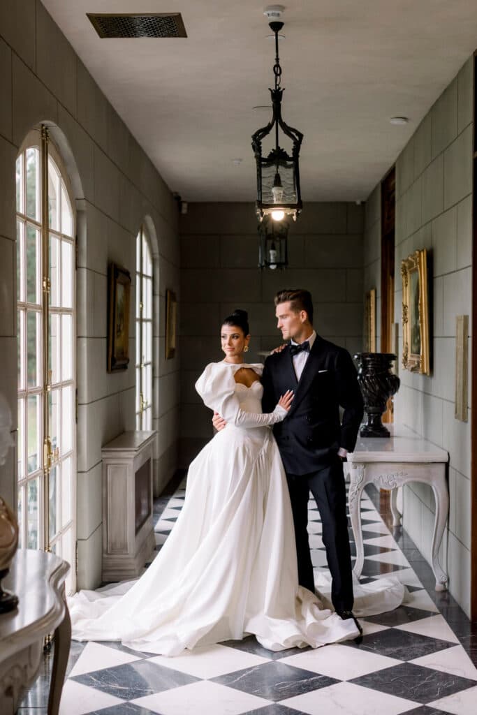 Retro Meets European Luxury In This Couple