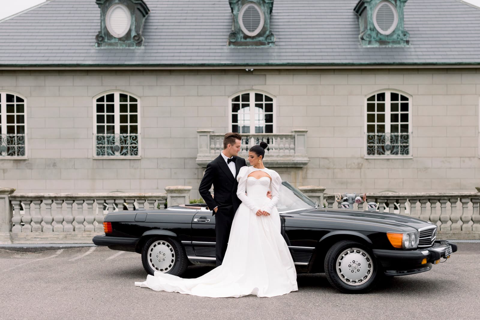 Retro Meets European Luxury In This Couple’s Romantic Chateau Wedding in Victoria, Australia