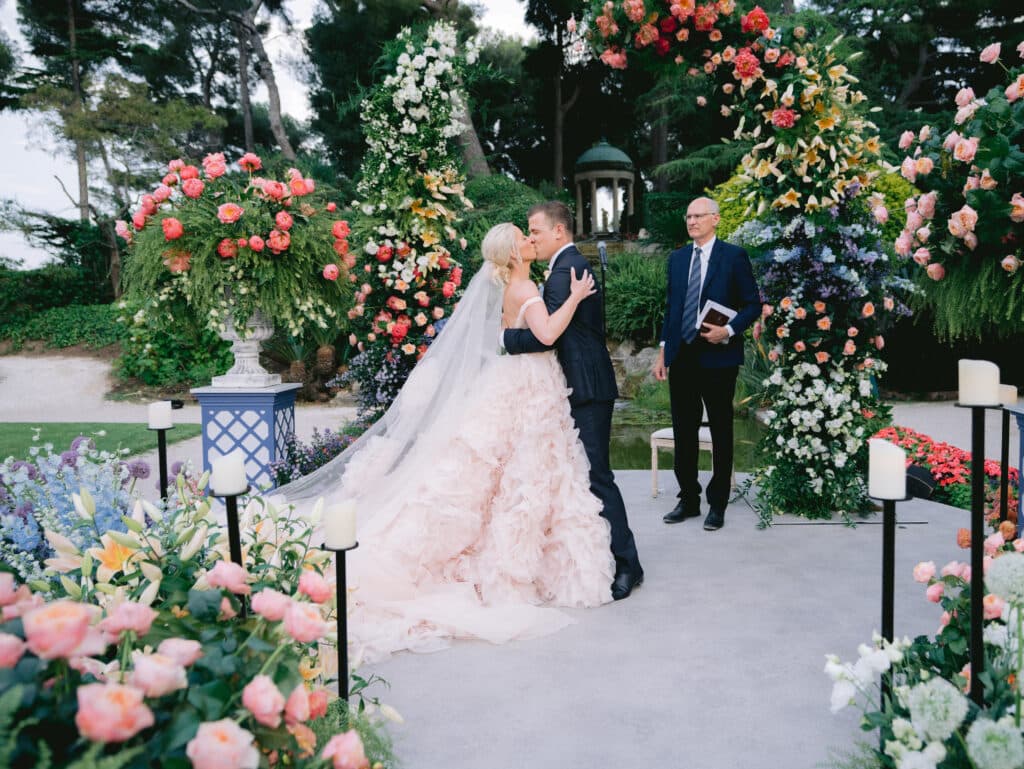 This American Couple Celebrated Their Love in an Unforgettable French Riviera Destination Wedding Extravaganza
