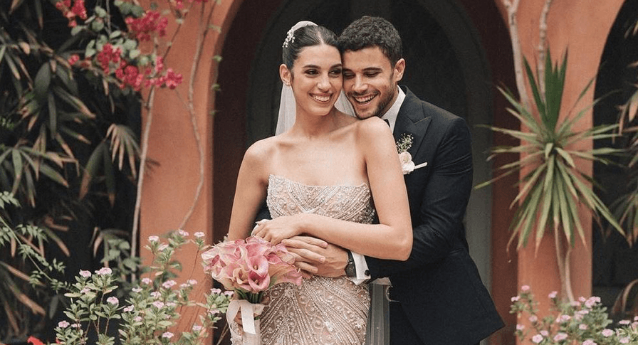 TikTok Star Aya Ibrahim’s Gorgeous Bridal Look Will Make You Fall in Love with Beige-Undertone Dresses