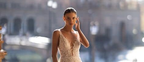 13 Stylish Wedding Dress Designs Featuring Sheer Skirts