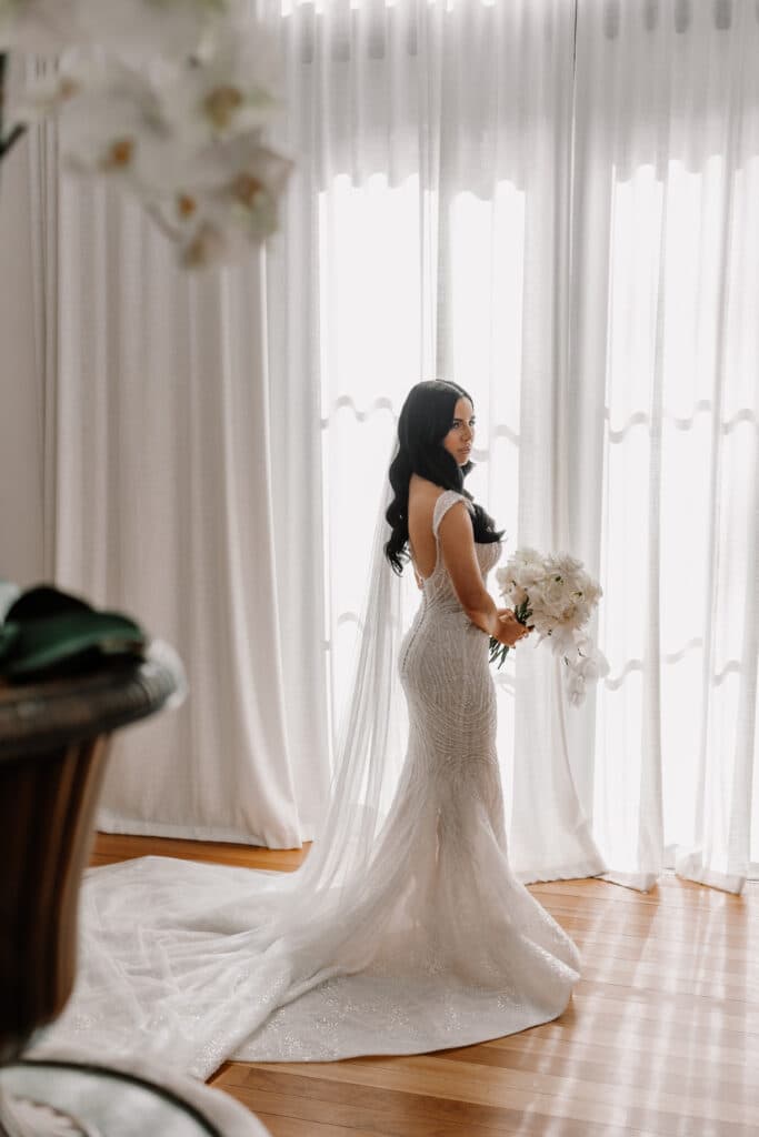 This Couple Had the Chicest All-White Wedding on Gold Coast