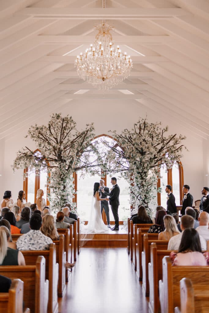 This Couple Had the Chicest All-White Wedding on Gold Coast