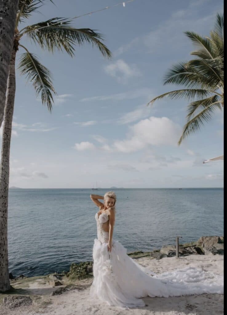 Celebrity Designer Gets Wedded in Four Gowns She Designed Herself