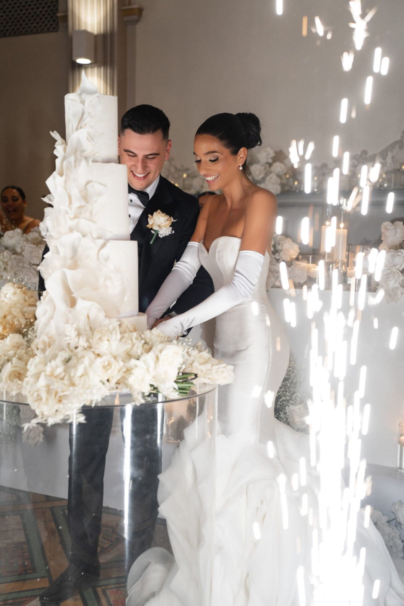 Jessica and Bradley’s Audrey Hepburn Inspired Wedding of Classic Elegance