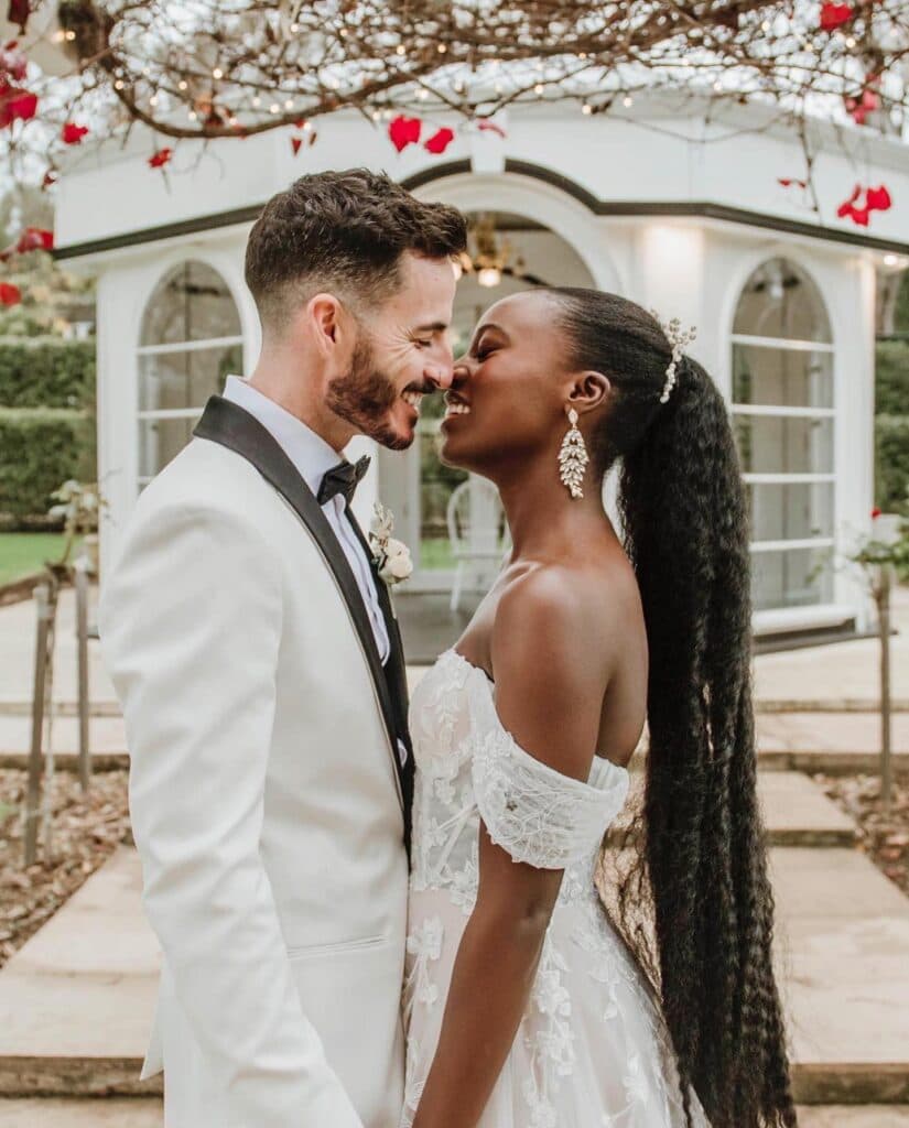 A Ghanaian-French Country Wedding in Autumn