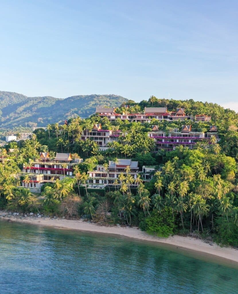 Amanpuri in Thailand is one of the most expensive luxury hotels for a grand wedding celebration.