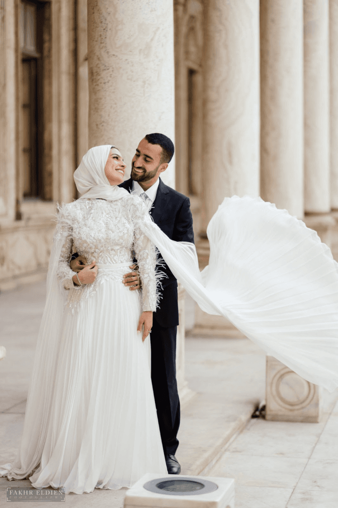 The look of love between this couple can