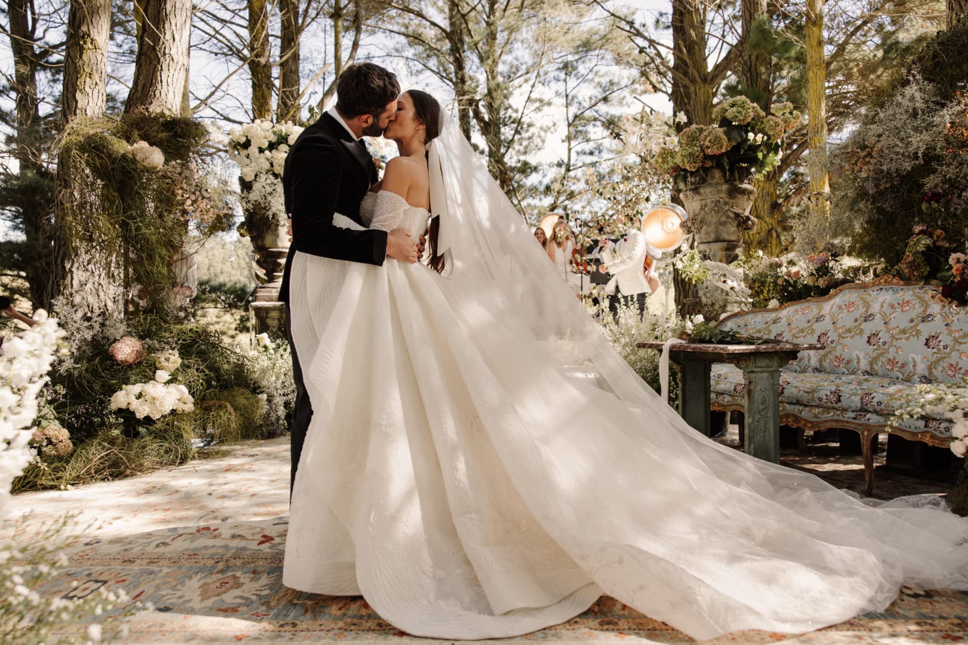 Couple Marry in the Most Enchanted Forest Wedding