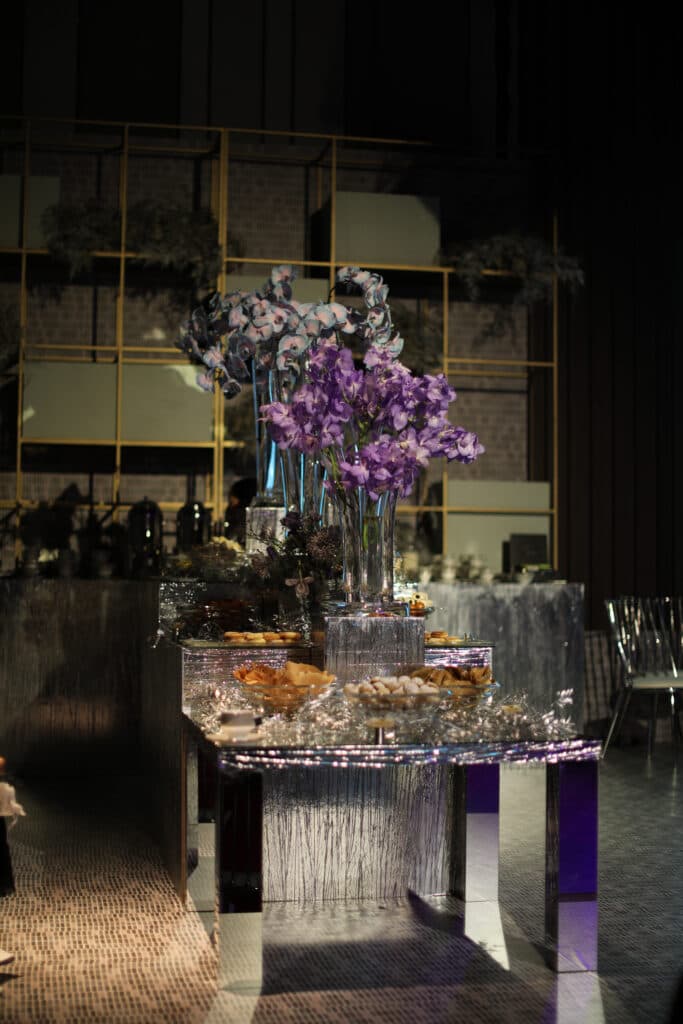 A divine wedding reception