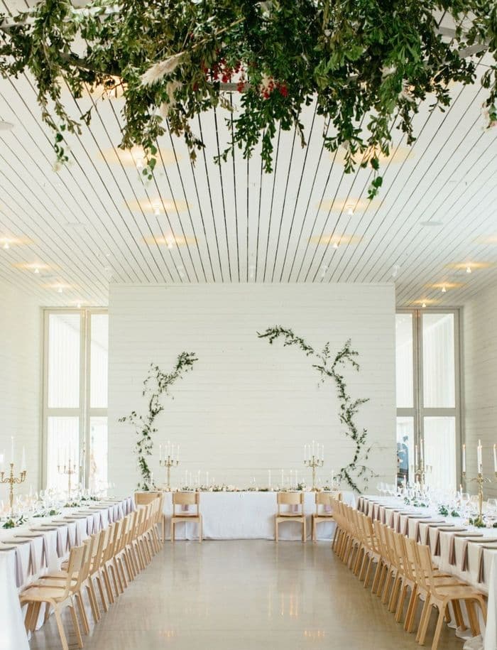 Minimalistic modern wedding themes.