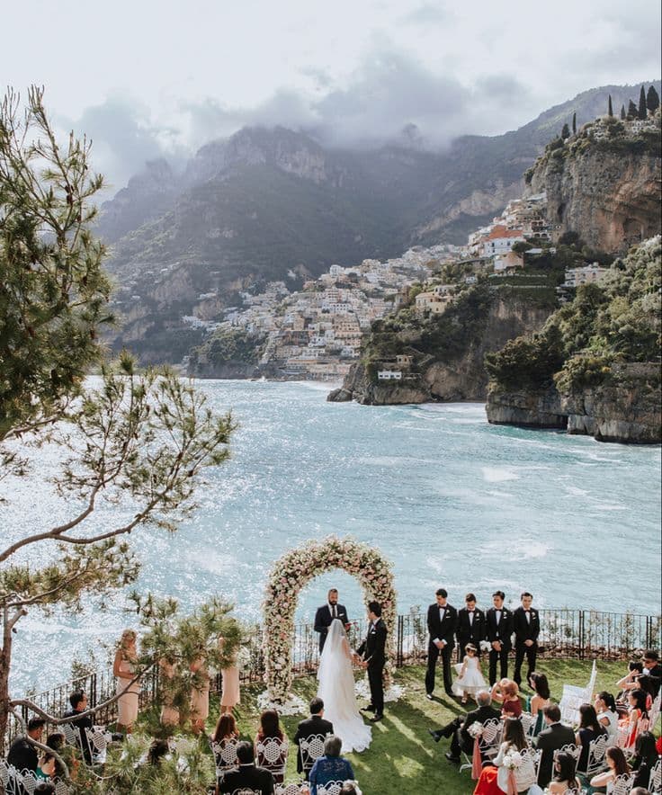 Italian wedding destination by Lake Como